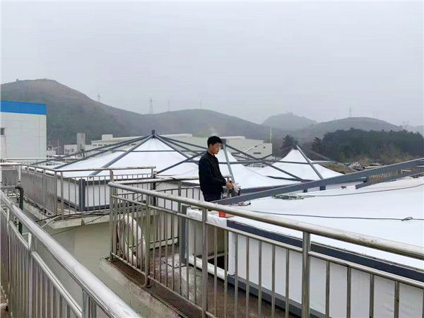 山东寿光污水池加盖