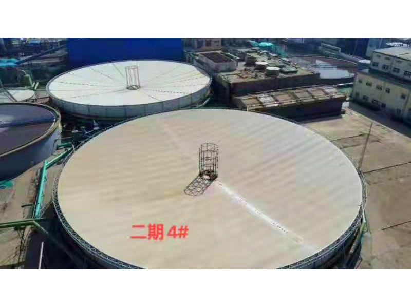 索膜结构式污水池加盖